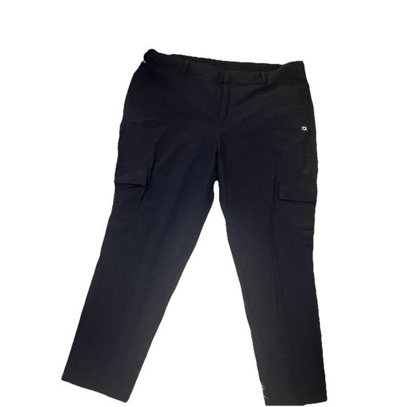 Gapfit black cargo pants/capris sz 31 - Picture 1 of 8